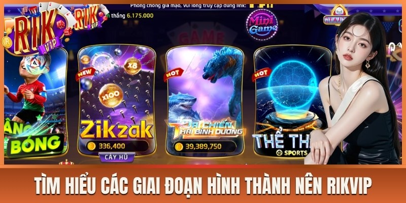 Tìm hiểu các giai đoạn hình thành nên Rikvip